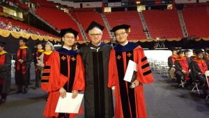 Tiecheng and Yang - graduation